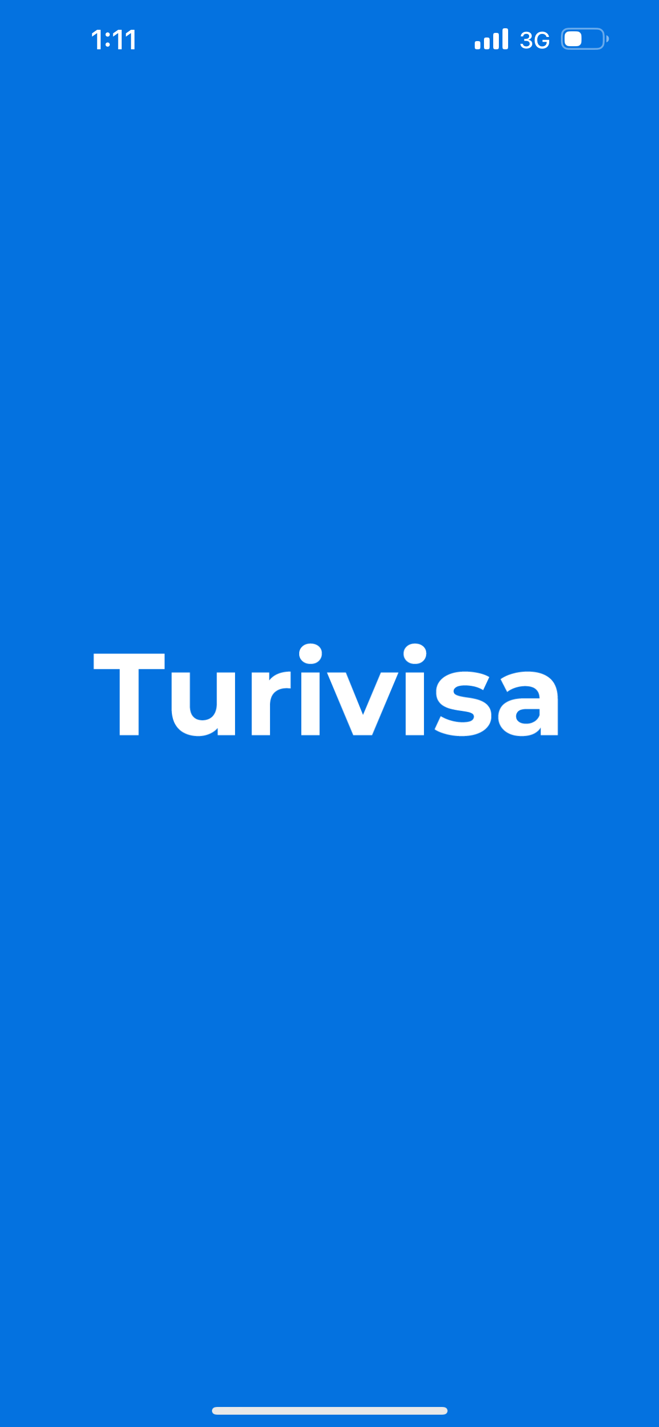 Turivisa App Screen